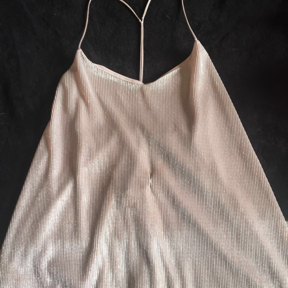 Sparkly pink dressy tank top!